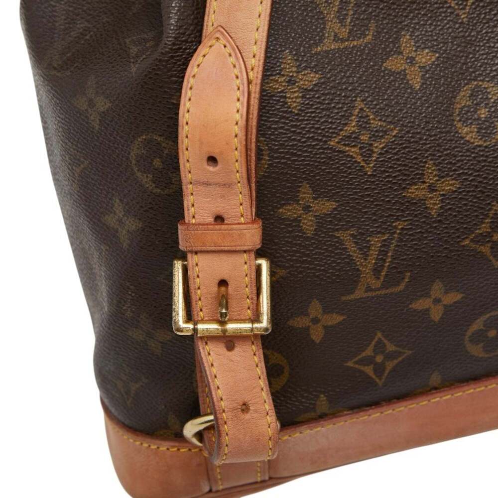 LOUIS VUITTON Brown Monogram Leather Backpack - Picture 9 of 12